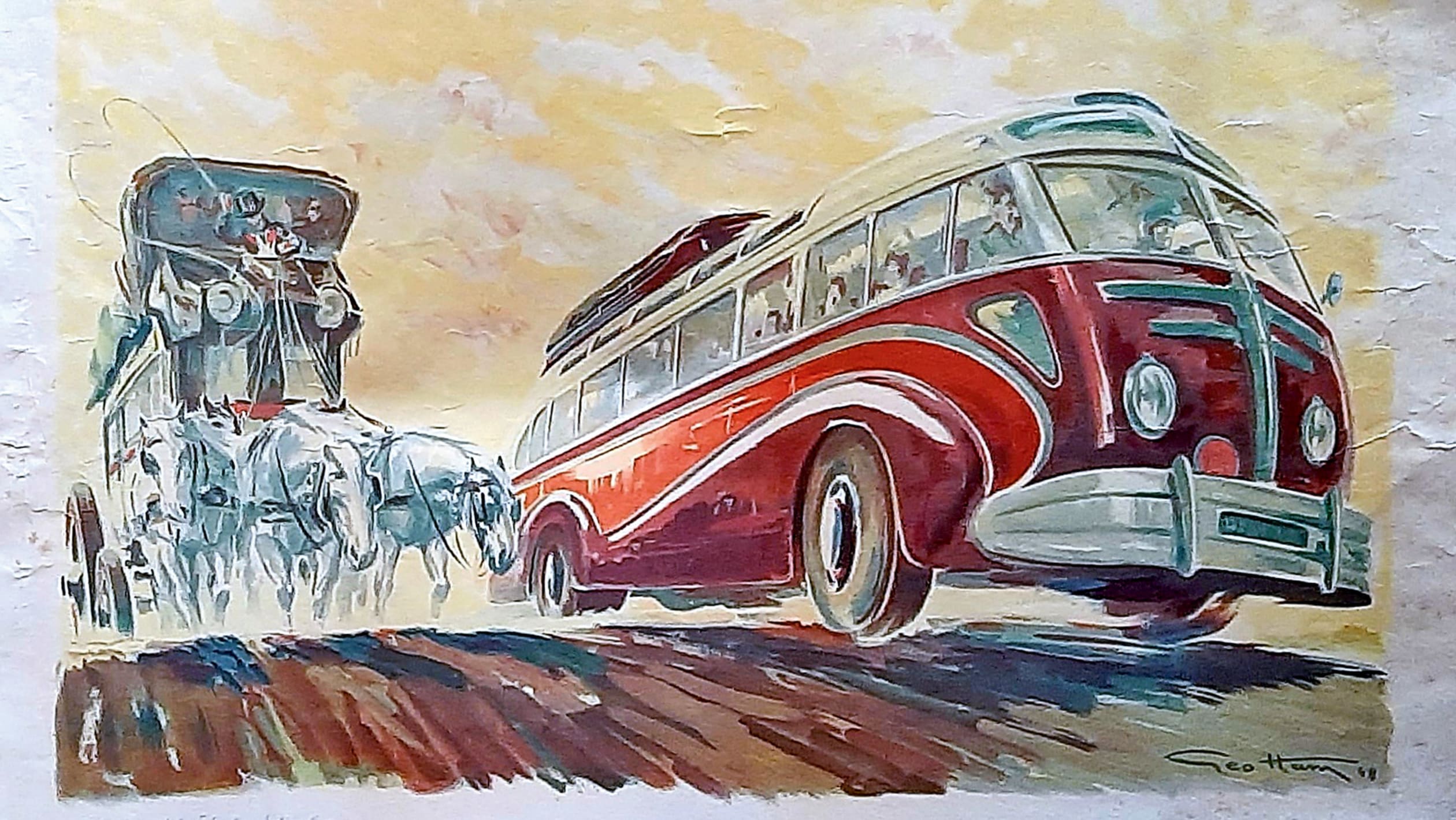 Car posters classic car art from years gone by Auto Express